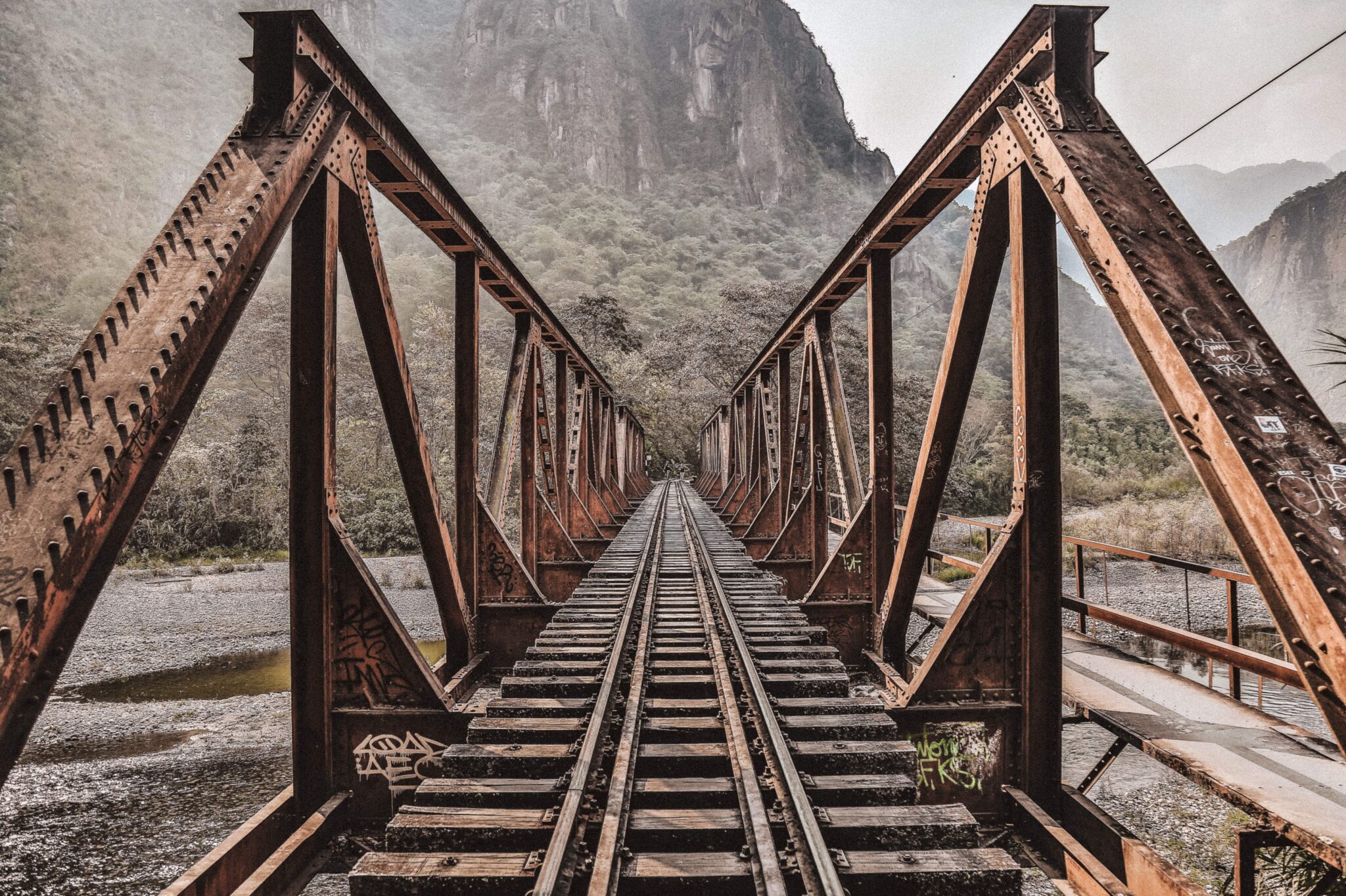 Old train tracks
